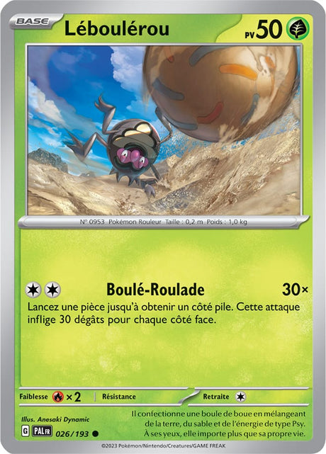 Léboulérou - 026/193 - Carte Pokémon Évolutions à Paldea EV02