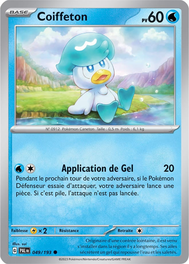 Coiffeton - 049/193 - Carte Pokémon Évolutions à Paldea EV02
