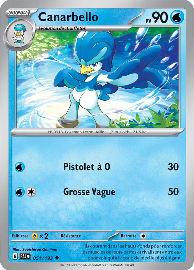 Canarbello - 051/193 - Carte Pokémon Évolutions à Paldea EV02