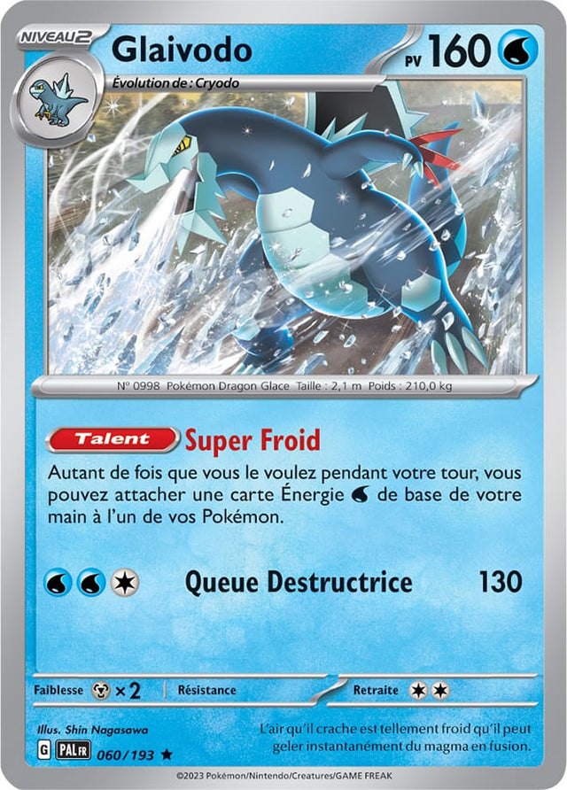 Glaivodo - 060/193 - Carte Pokémon Évolutions à Paldea EV02