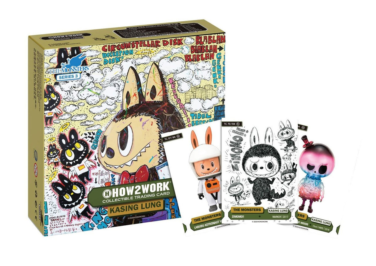 Labubu - Display 10 Boosters Chrome The Monsters : Series 3