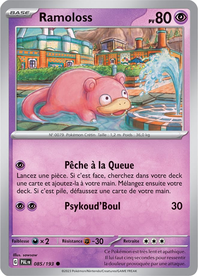 Ramoloss - 085/193 - Carte Pokémon Évolutions à Paldea EV02