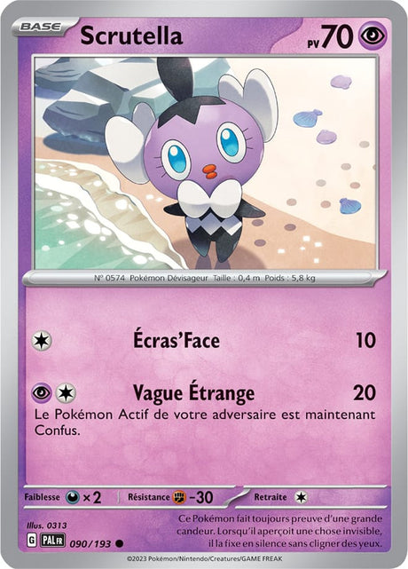 Scrutella - 090/193 - Carte Pokémon Évolutions à Paldea EV02