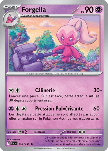 Forgella - 104/193 - Carte Pokémon Évolutions à Paldea EV02