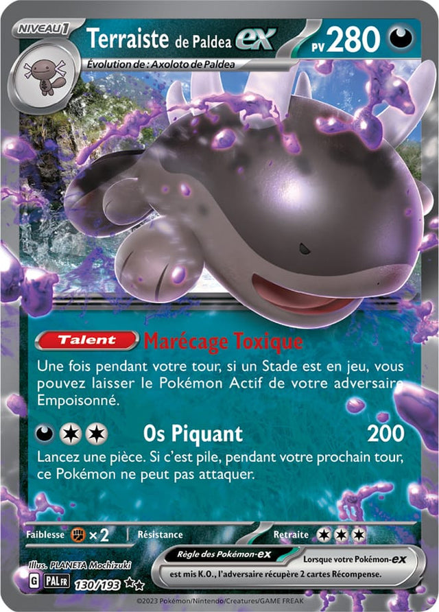 Terraiste de Paldea EX - 130/193 - Carte Pokémon Évolutions à Paldea EV02