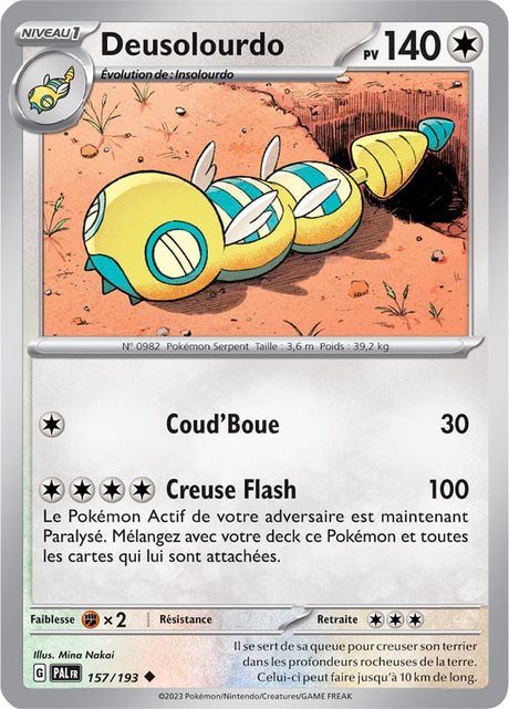 Deusolourdo - 157/193 - Carte Pokémon Évolutions à Paldea EV02