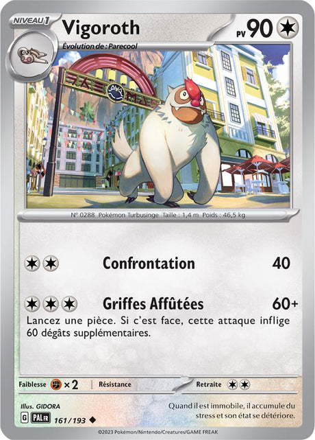 Vigoroth - 161/193 - Carte Pokémon Évolutions à Paldea EV02
