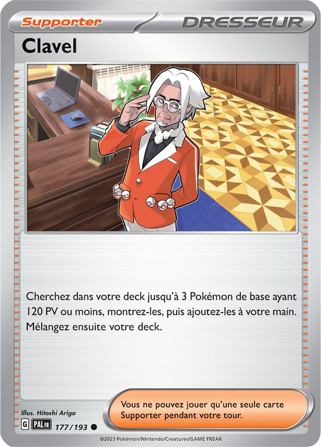 Clavel - 177/193 - Carte Pokémon Évolutions à Paldea EV02
