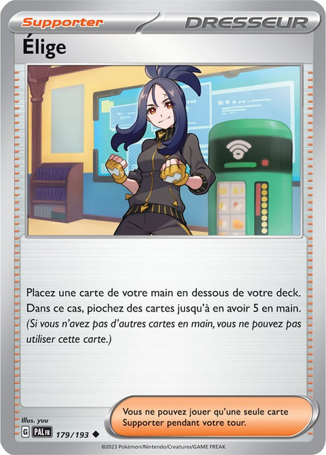 Élige - 179/193 - Carte Pokémon Évolutions à Paldea EV02