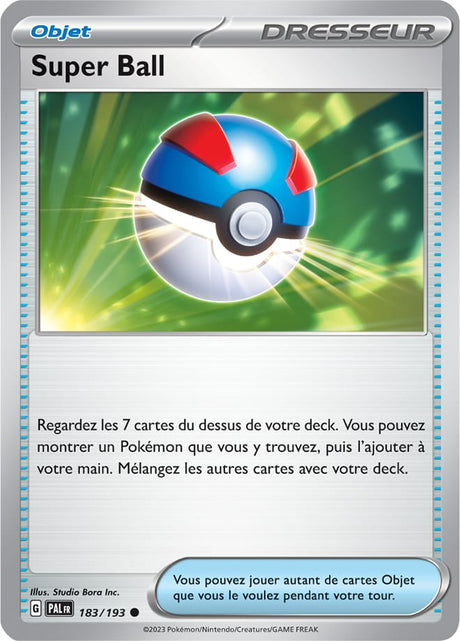 Super Ball - 183/193 - Carte Pokémon Évolutions à Paldea EV02