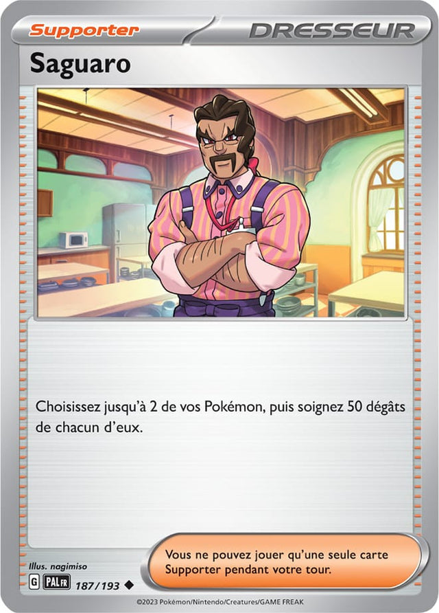 Saguaro - 187/193 - Carte Pokémon Évolutions à Paldea EV02