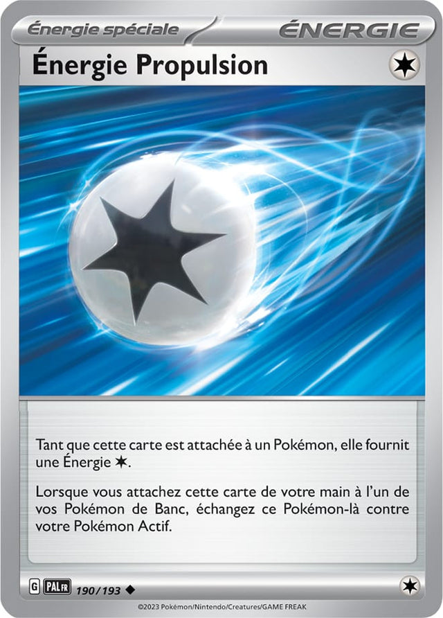 Énergie Propulsion - 190/193 - Carte Pokémon Évolutions à Paldea EV02