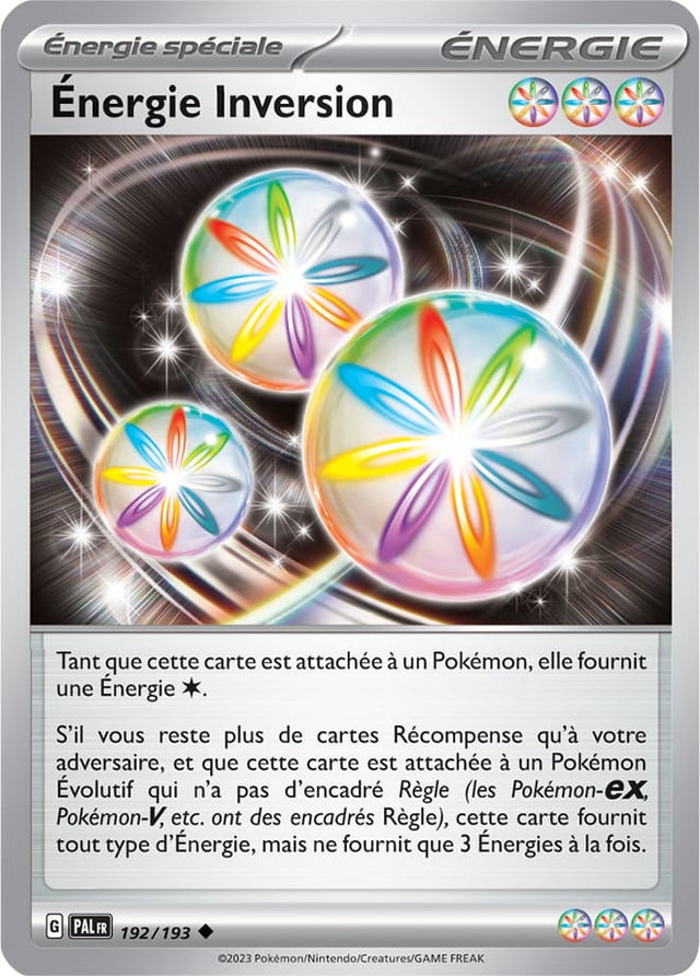 Énergie Inversion - 192/193 - Carte Pokémon Évolutions à Paldea EV02