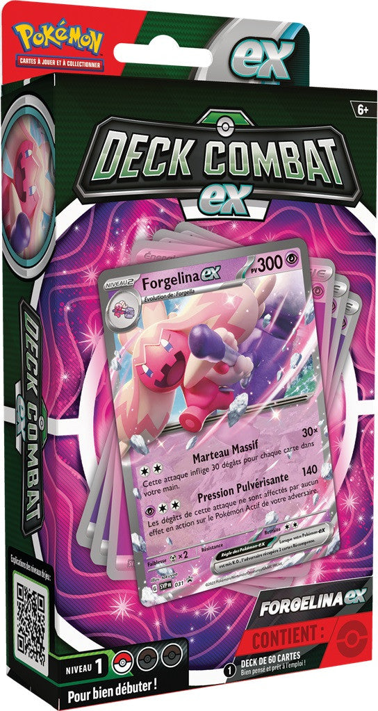 Pokémon - Deck de Combat Forgelina-Ex