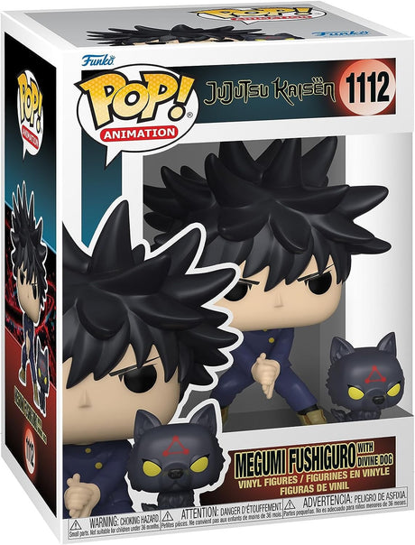 Funko POP! Jujutsu Kaisen 1112 - Megumi Fushiguro with Dogs
