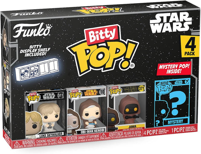 Funko Bitty Pop! Star Wars - Luke - 4 Pack 2.5cm