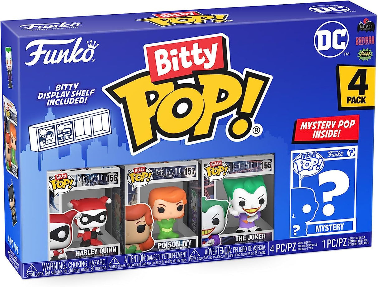 Funko Bitty Pop! DC - Harley Quinn - 4 Pack 2.5cm