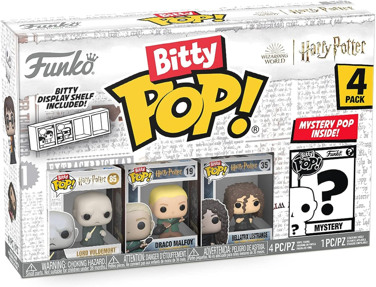 Funko Bitty Pop! Harry Potter - Voldemort - 4 Pack 2.5cm