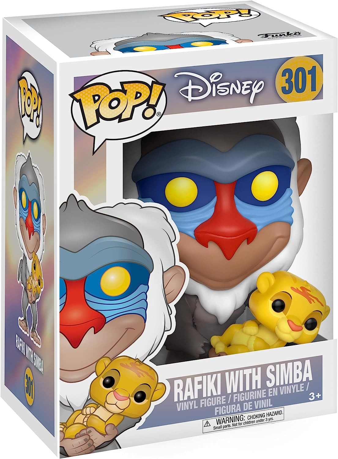 Funko POP! Disney - Lion King 301 - Rafiki With Simba Reprod