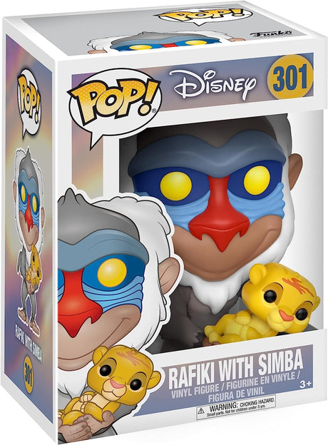 Funko POP! Disney - Lion King 301 - Rafiki With Simba Reprod