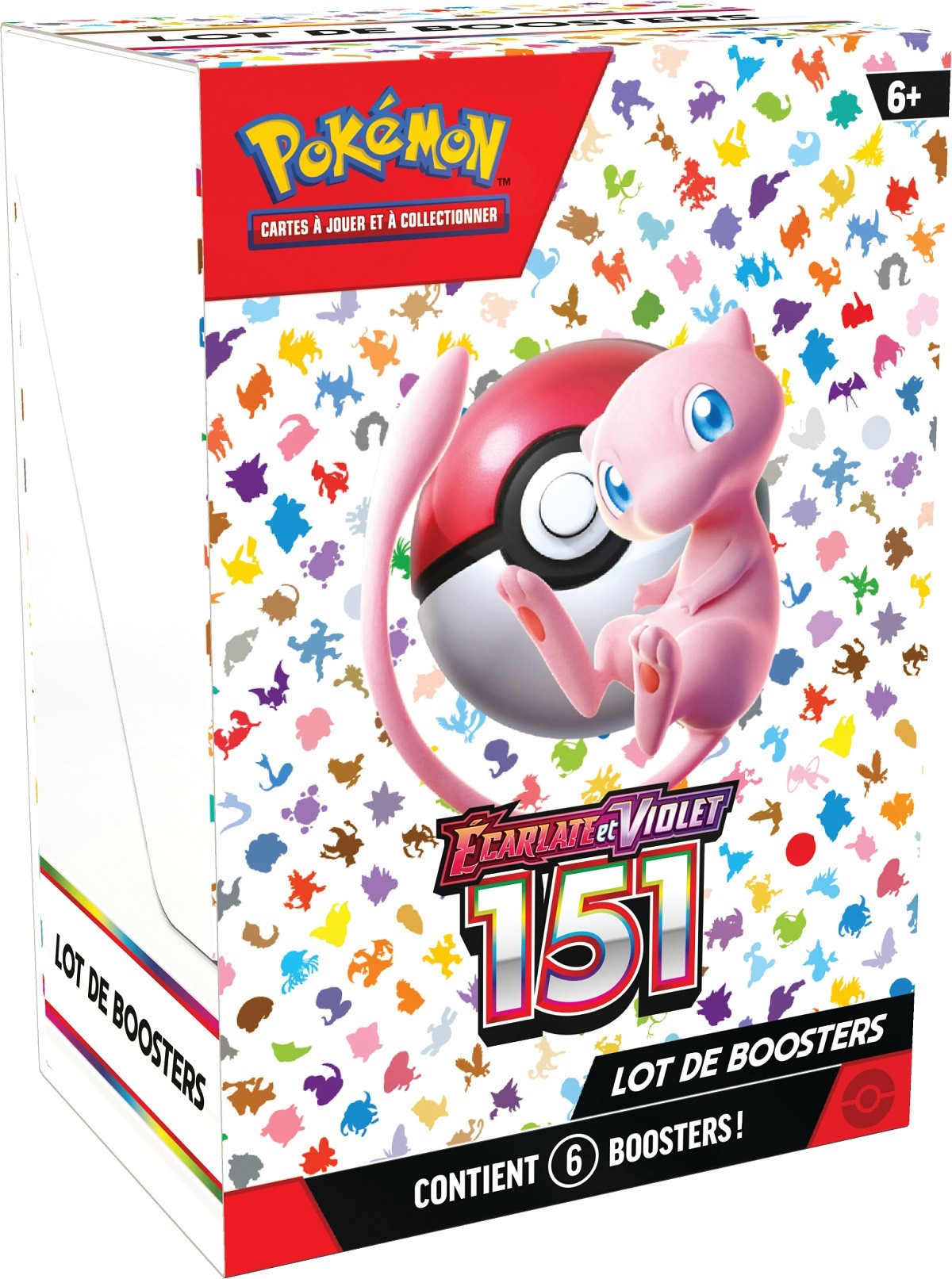 Pokémon JCC - Coffret Bundle Lot de 6 Boosters : Écarlate et Violet 151 - EV03.5
