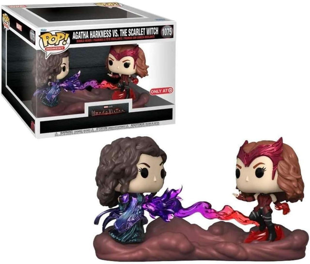 Wanda Vision Pack de 2 POP! Movie Moments Wanda VS Agatha Exclusive N°1075