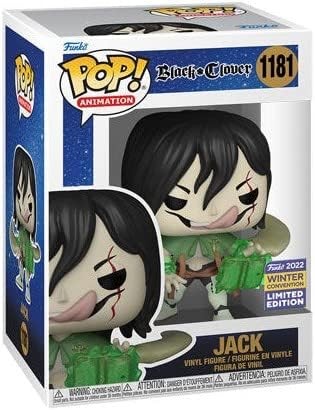 Black Clover POP! Animation Jack (Ripper) EXCLUSIVE Vinyle Figurine 10cm N°1181