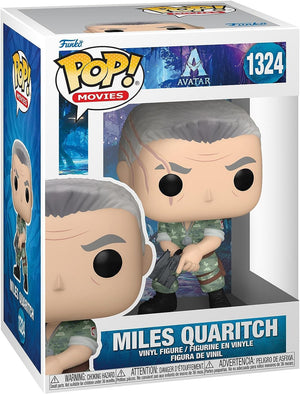 Avatar POP! Movies Miles Quaritch Vinyle Figurine 10cm N°1324