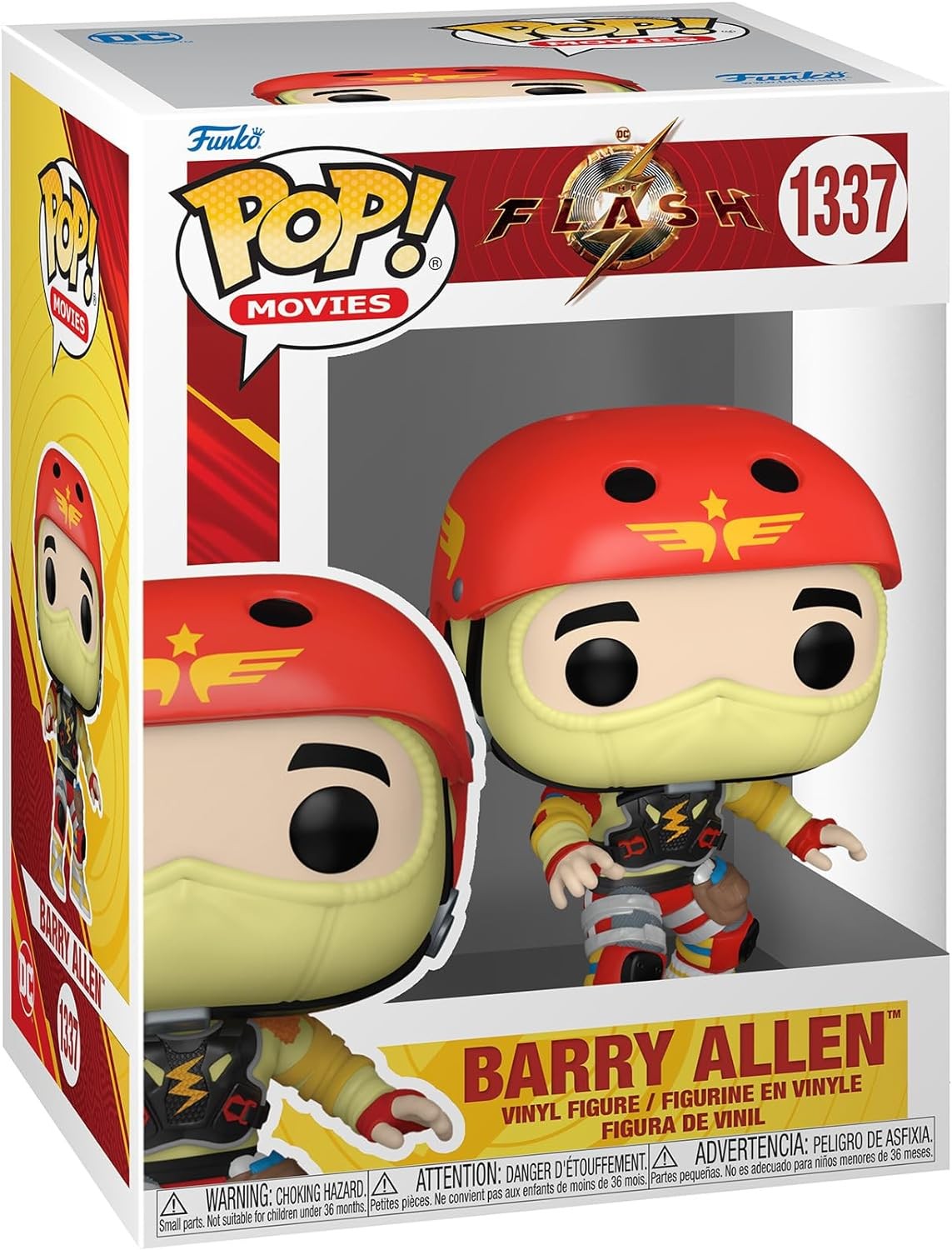 The Flash POP! Movies Barry Allen Vinyle Figurine 10cm N°1337