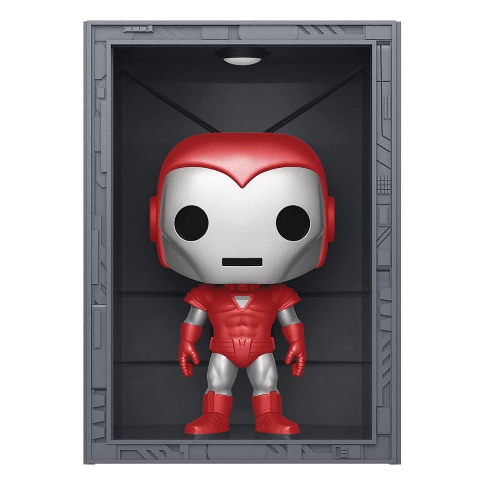 Marvel POP! Deluxe Hall of Armor Iron Man Model 8 Silver Centurion PX Exclusive Vinyle Figurine 10cm N°1038