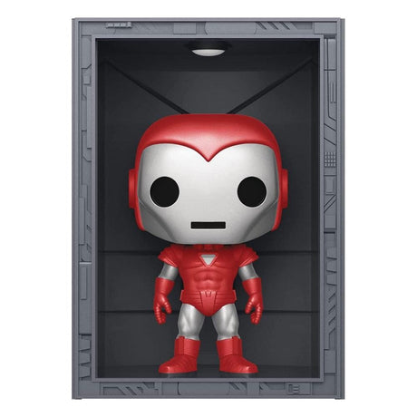 Marvel POP! Deluxe Hall of Armor Iron Man Model 8 Silver Centurion PX Exclusive Vinyle Figurine 10cm N°1038