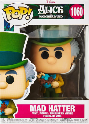 Funko Pop! Disney : Alice 70th– Mad Hatter - Alice in Wonderland n°1060 - Figurine en Vinyle à Collectionner