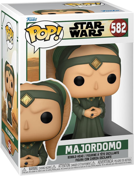 Star Wars : Le Livre de Boba Fett POP! Télévision Majordomo Vinyle Figurine 10cm N°582