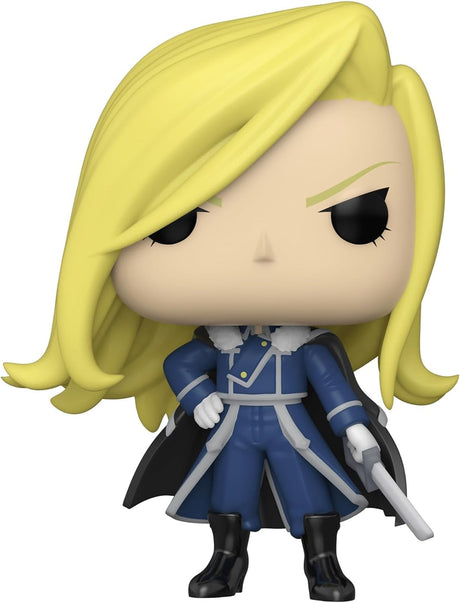 Fullmetal Alchemist Brotherhood POP! Animation Vinyl figurine Olivier Mira Armstrong with Sword 9 cm n°1178