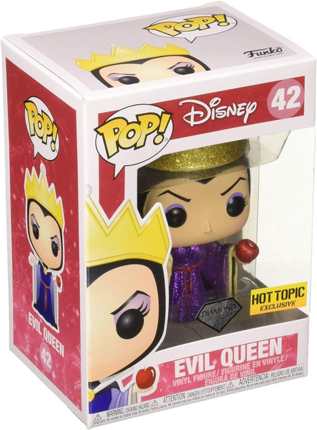 Disney Blanche Neige et Les Sept Nains POP! Vinyl Figurine La Reine n°42 (Diamond Glitter) 9 cm