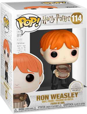 Figurine Funko Pop! N°114 - Harry Potter - Ron Vomissant Des Limaces Avec Seau