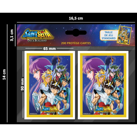 Saint Seiya - Les Chevaliers du Zodiaque - Deck Building Protèges Carte Bronze (200) - Yoka by Tsume