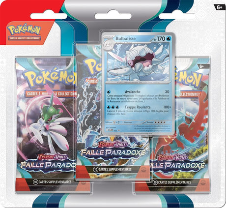 Pokémon JCC - Tri-Pack EV04 Faille Paradoxe : Balbalèze *FR*