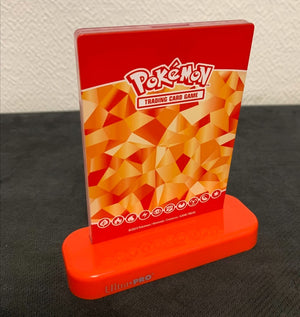 Ultra Pro - One-Touch Pokémon à fermeture magnétique + socle de présentation - Rouge
