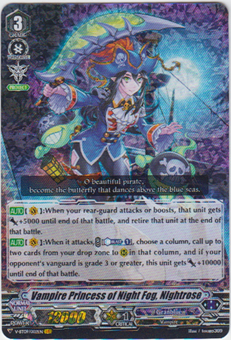 image V-BT09/002 Vampire Princess of Night Fog, Nightrose