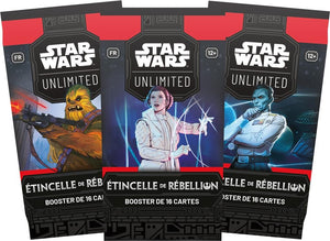 Display / Boîte de 24 Boosters Étincelle de Rébellion - Star Wars Unlimited FR