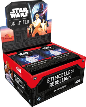 Display / Boîte de 24 Boosters Étincelle de Rébellion - Star Wars Unlimited FR