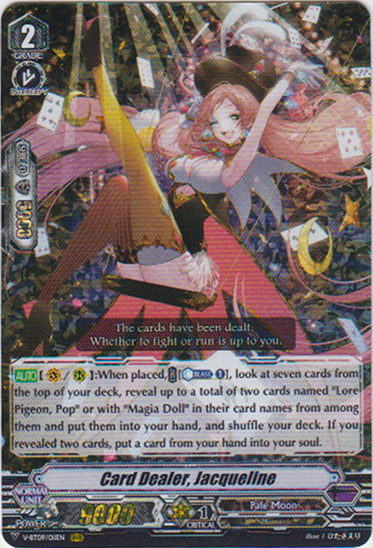 image V-BT09/011 Card Dealer, Jacqueline