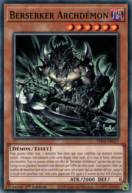 Berserker Archdémon - PHNI-FR027