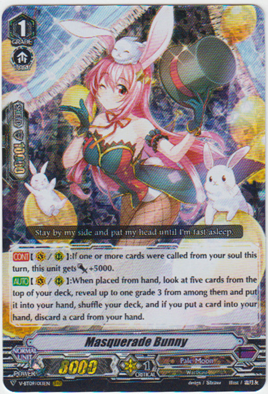image V-BT09/013 Masquerade Bunny