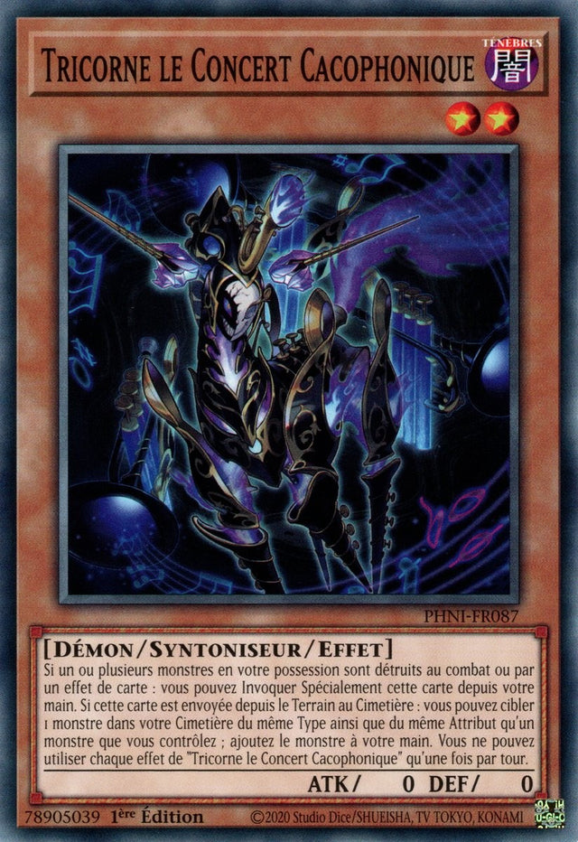 Tricorne le Concert Cacophonique - PHNI-FR087