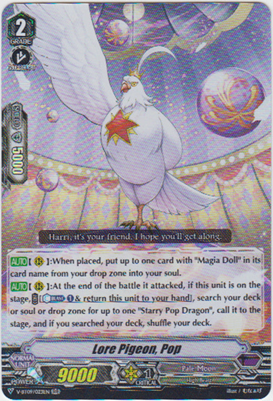 image V-BT09/023 Lore Pigeon, Pop