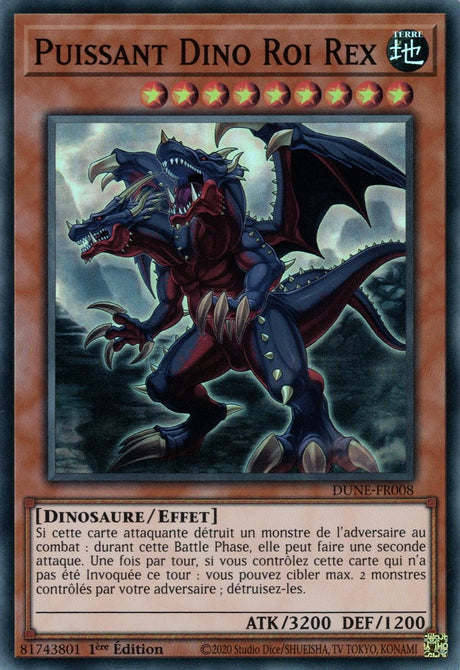 Puissant Dino Roi Rex - DUNE-FR008