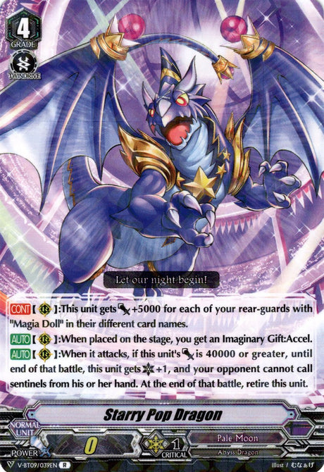 image V-BT09/039 Starry Pop Dragon