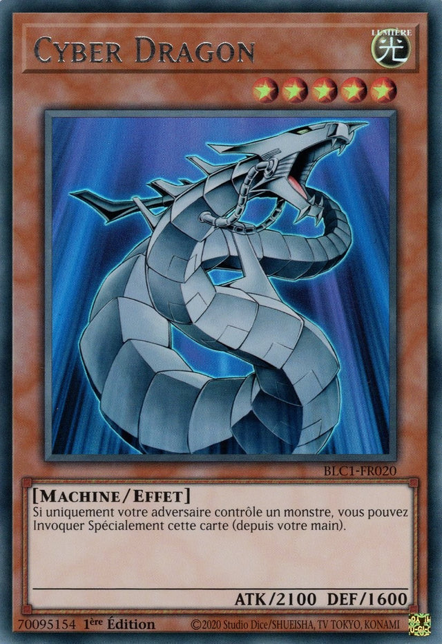 Cyber Dragon - BLC1-FR020 (Argent)